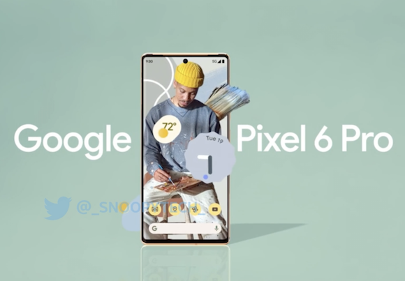 Google Pixel 6 Pro promo