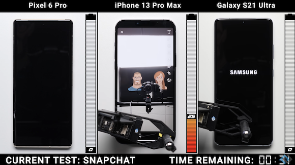 iPhone13 Pro Max Pixel 6 Pro battery_5