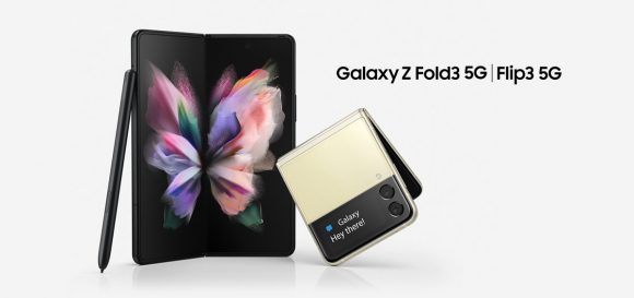 Galaxy Z Fold3/Flip3の画像