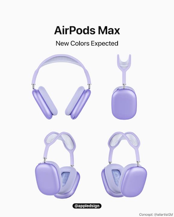 AirPods Max Purple AD