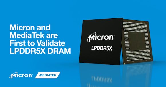 Micron LPDDR5X MediaTek