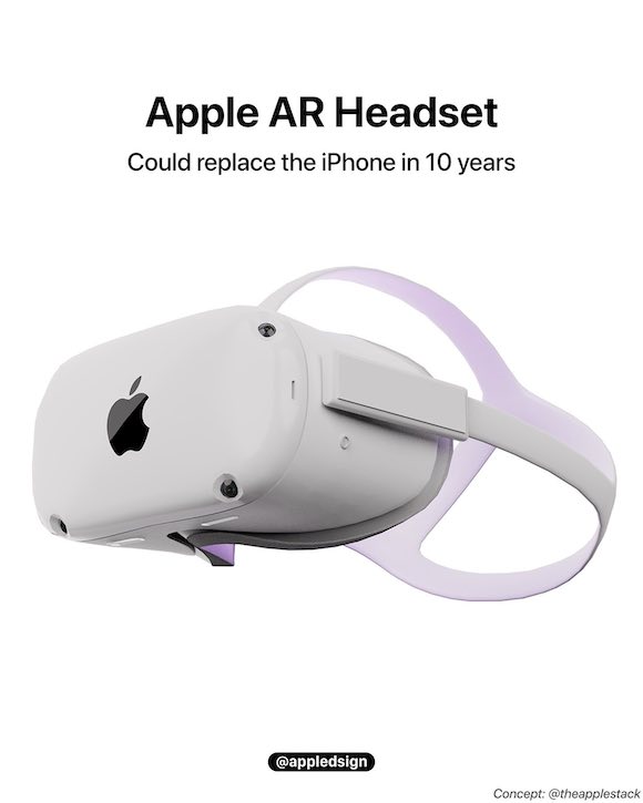 Apple AR Headset AD