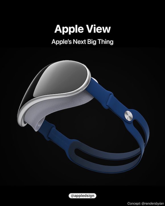 Apple MR headset AD 1230
