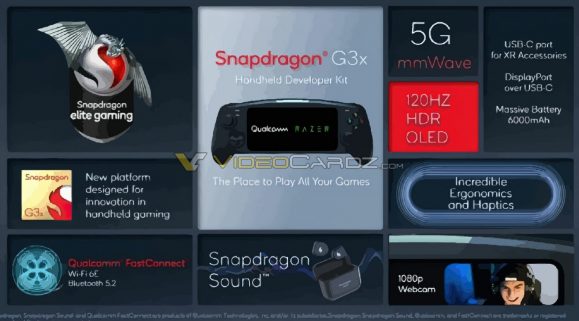 Snapdragon G3x開発キットの画像