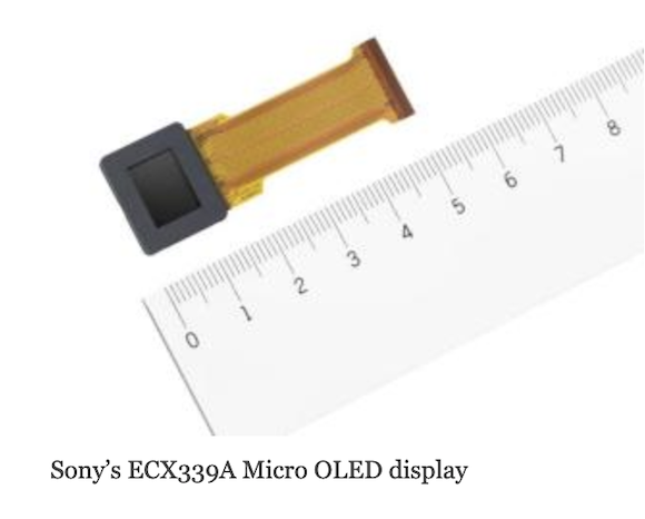 Sony micro OLED