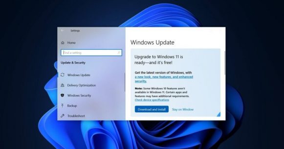 Windows Updateの画像