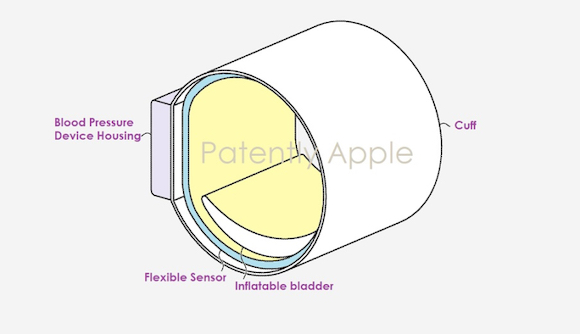 Apple BP monitor patent_4