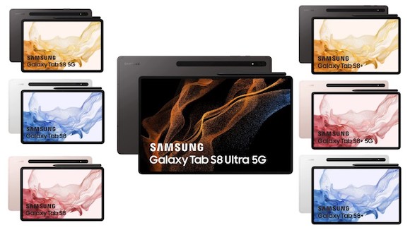 Samsung Galaxy Tab S8 Series Amazon Italy leak