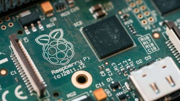 Raspberry Piの基板の画像