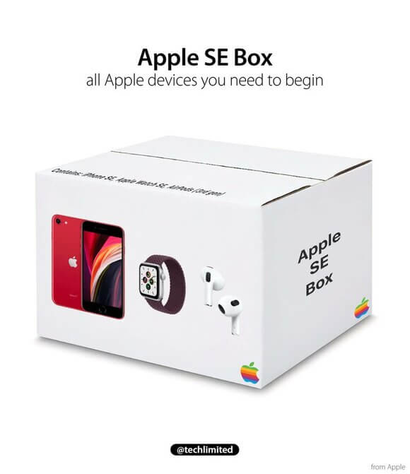 apple se box