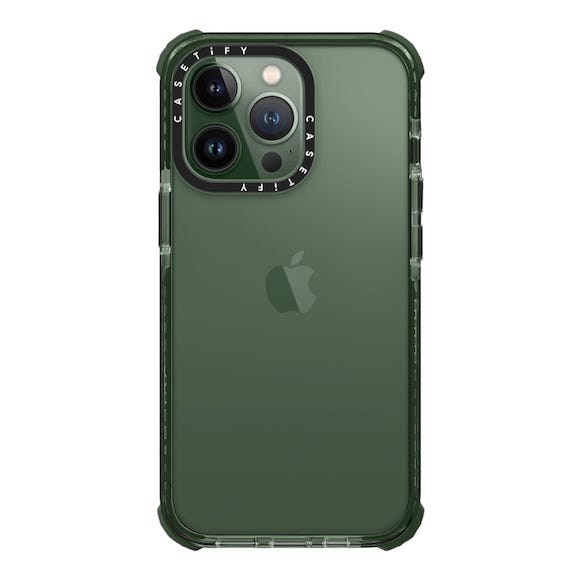 Casetify　iPhone13 Pro グリーン