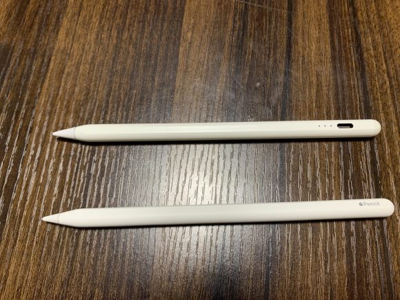 第2世代Apple Pencilと互換ペンの画像