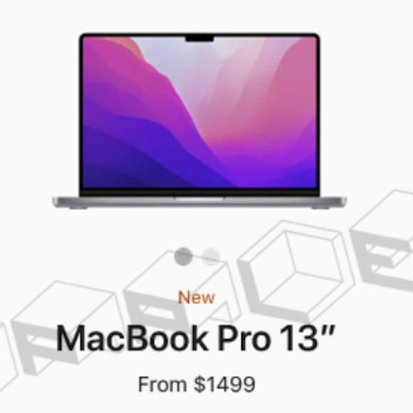M2搭載13インチMacBook Proが税込170,280円〜、各種仕様がリーク 