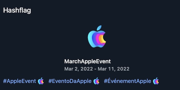 MarchAppleEvent Hashflag Browser