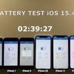 iAppleBytes iOS15.4 バッテリーテスト