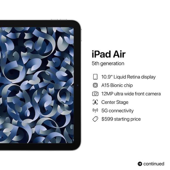 iPad Air 5 AH 0303