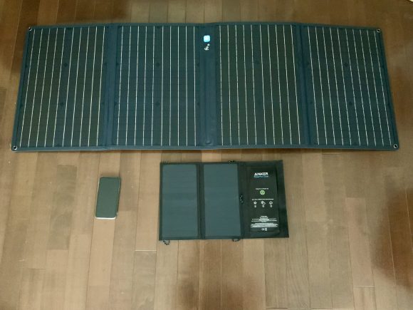 Ankerの太陽電池の比較