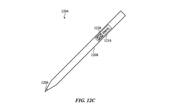 apple pencil ディスプレイ　特許