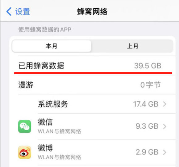 iOS15.5 system deta connection_3