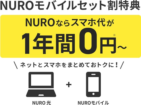 NURO光 NUROモバイル セット割