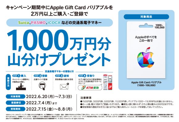 Apple カードキャンペーン