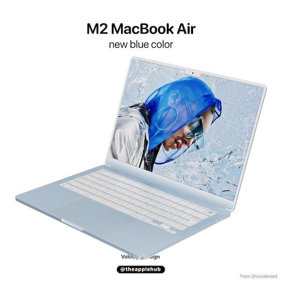 MacBook Air blue AH 0606