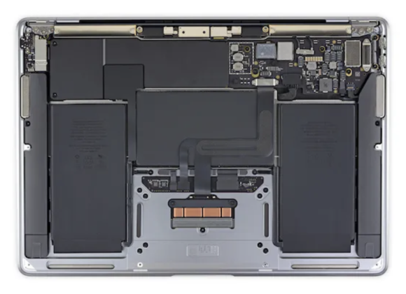 M1 MacBook Air　ifixit