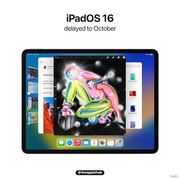 iPadOS16 delay