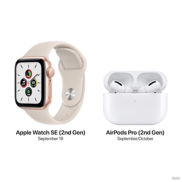 Apple Watch SE2 AirPods Pro 2