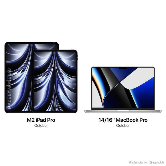 M2 iPad Pro MacBook Pro
