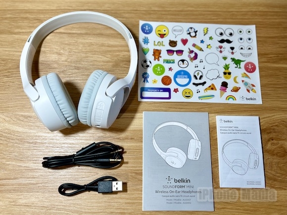 「Belkin SOUNDFORM Mini Wireless On-Ear Headphones for Kids」レビュー