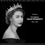 Apple エリザベス女王 追悼