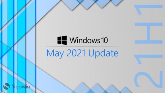 Windows 10 21H1の画像