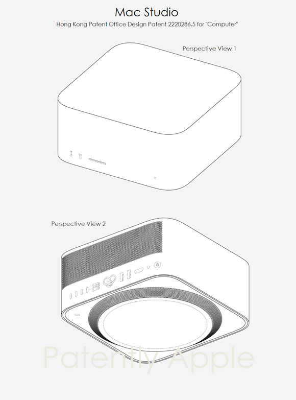 Mac Studio design patent_1