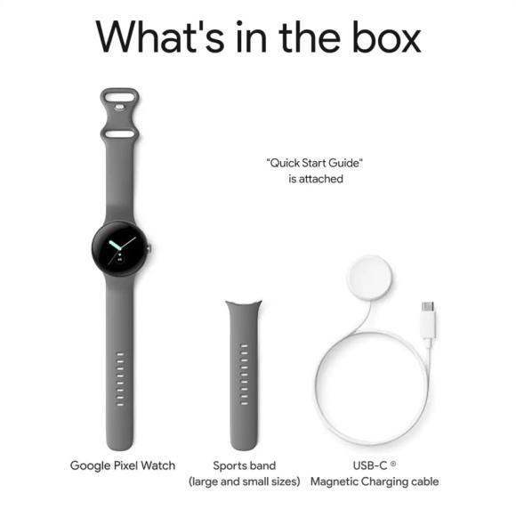 Google Pixel Watch、同梱品やバッテリー駆動時間も判明！ - iPhone Mania