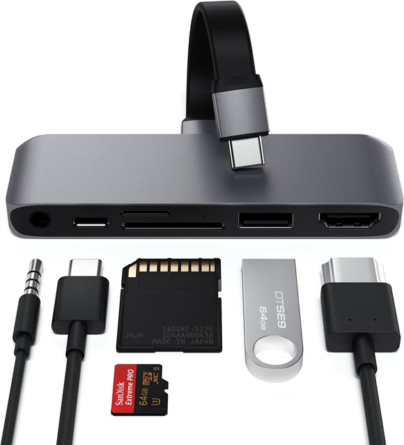 Satechi USB-C モバイル Pro SD ハブ
