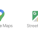 GoogleマップとGoogleストリートビューのアイコン