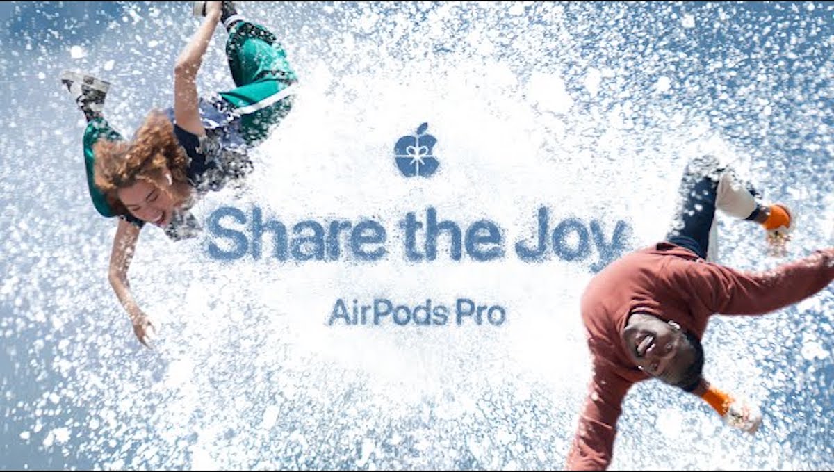 Apple ホリデーCM 2022 「Share the joy」AirPods Pro