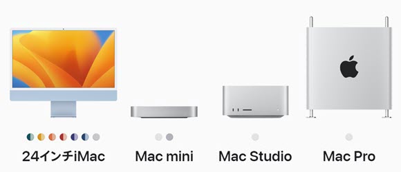 Mac iMac Mac mini Mac Studio Mac Pro