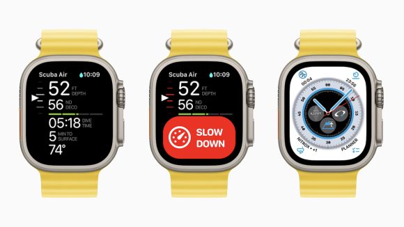 Apple Watch Ultra 「Oceanic+」アプリ