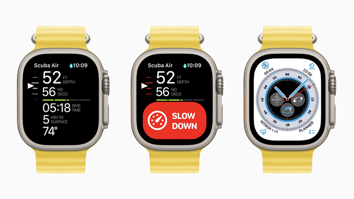  Apple Watch Ultra用Oceanic+アプリは実地レビューでテスト済み