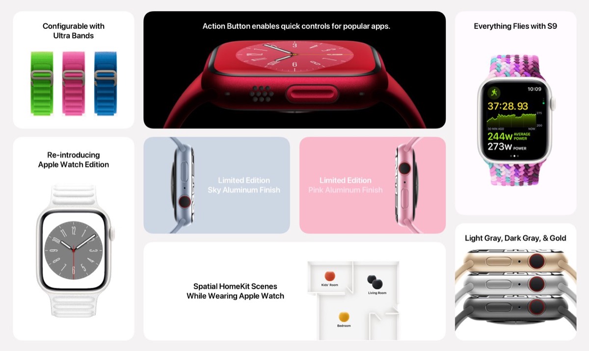 Apple Watch Series 9のイメージ画像〜S9が微細化で性能向上か ...