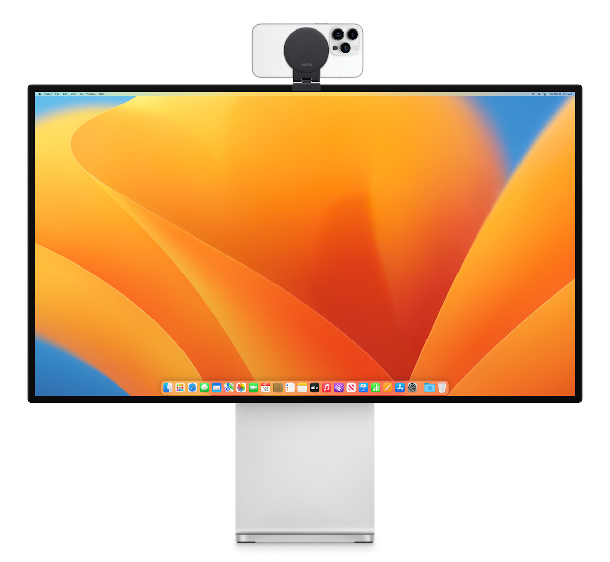 米Apple、デスクトップMacで連係カメラが使えるBelkinのマウントを発売 iPhone Mania