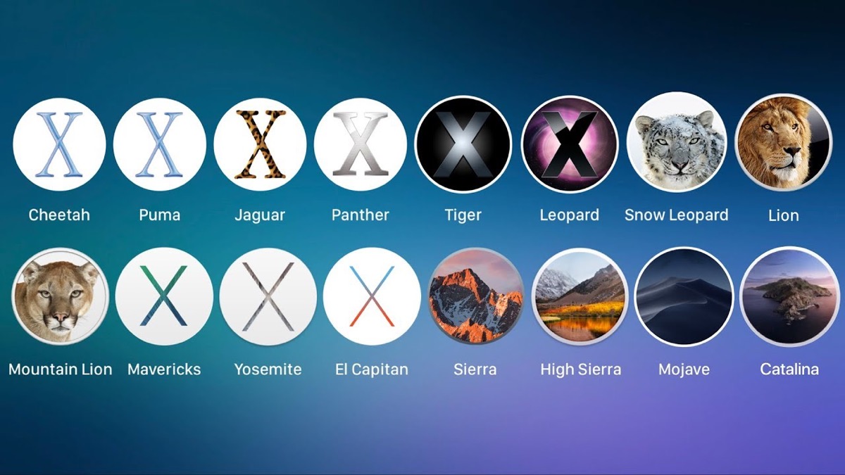 Mac OS XとmacOS各バージョンの最新アップデートと内部コードまとめ