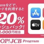 JCBのAppleメディアサービスキャンペーン