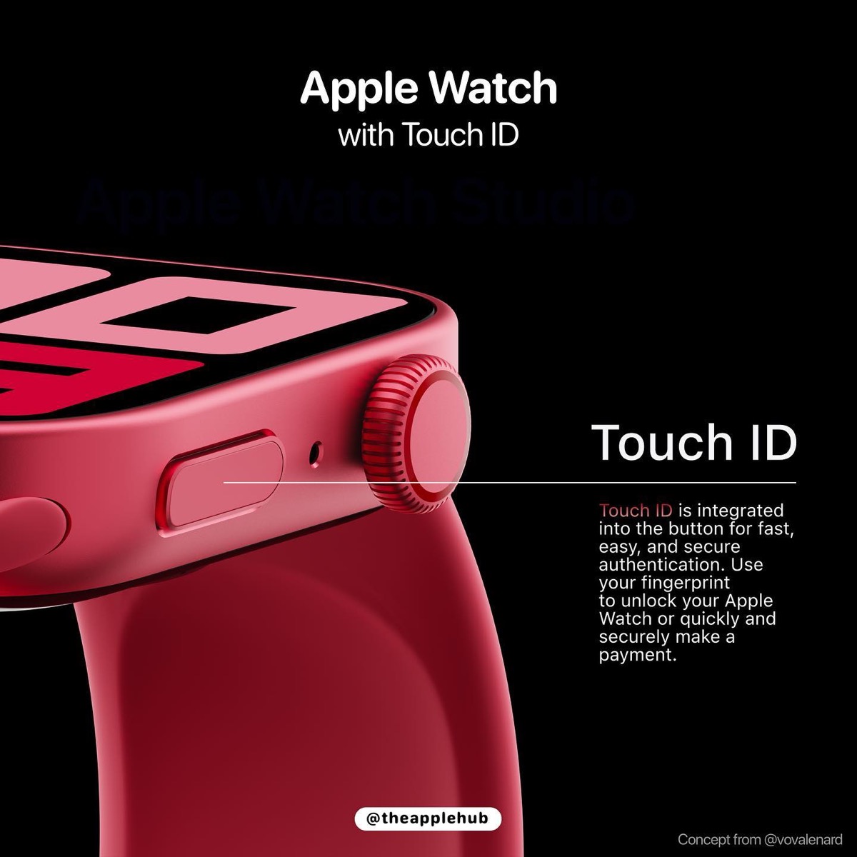 Apple watch touch ID AH