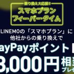 LINEMOスマホプランフィーバータイム