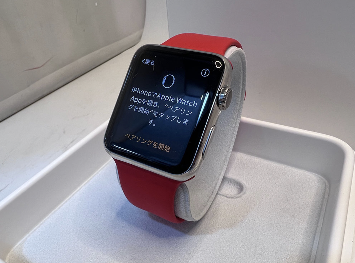 Apple Watch 38mm 初代 ステンレス - 腕時計(デジタル)