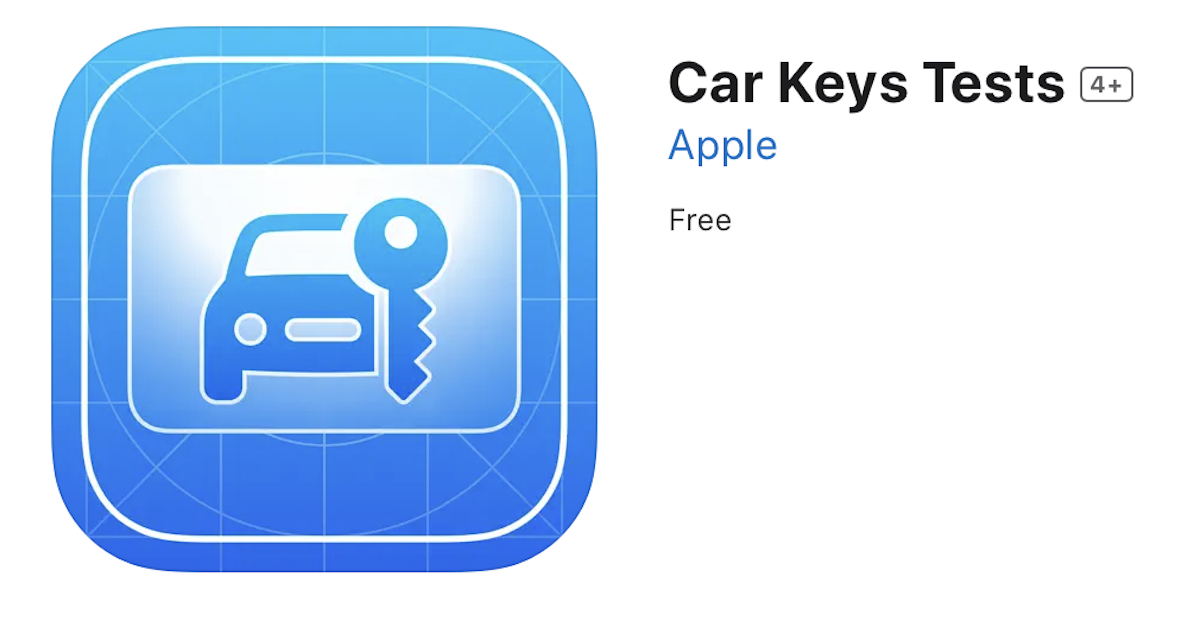Car Key Tests