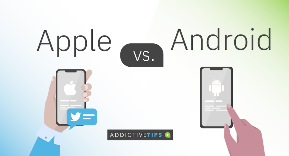 AddictiveTips iPhone Android 比較調査